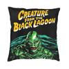 Creature From The Black Lagoon Pillow Case xcm Decorative Comedy Horror Movie Nordic Cushion Cover Velvet Pillowcase