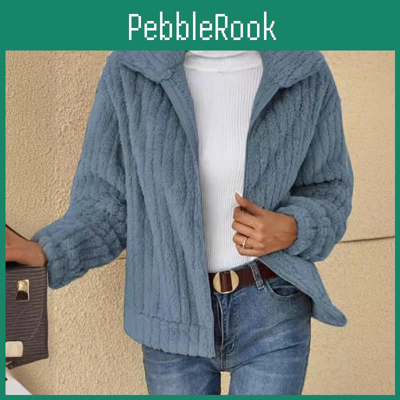 And Style Winter New Autumn Of Womens Clothing Pit Plush Lady Cardigan Lapel Short Coat
