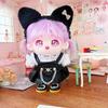 niannyyhouse 20cm Doll Cotton Doll Black Cat White Leather Doll Baby for Plush Toys Clothes, Clothes, Headband, Shirt, Skirt, Clothes, Dress-Up, (A)