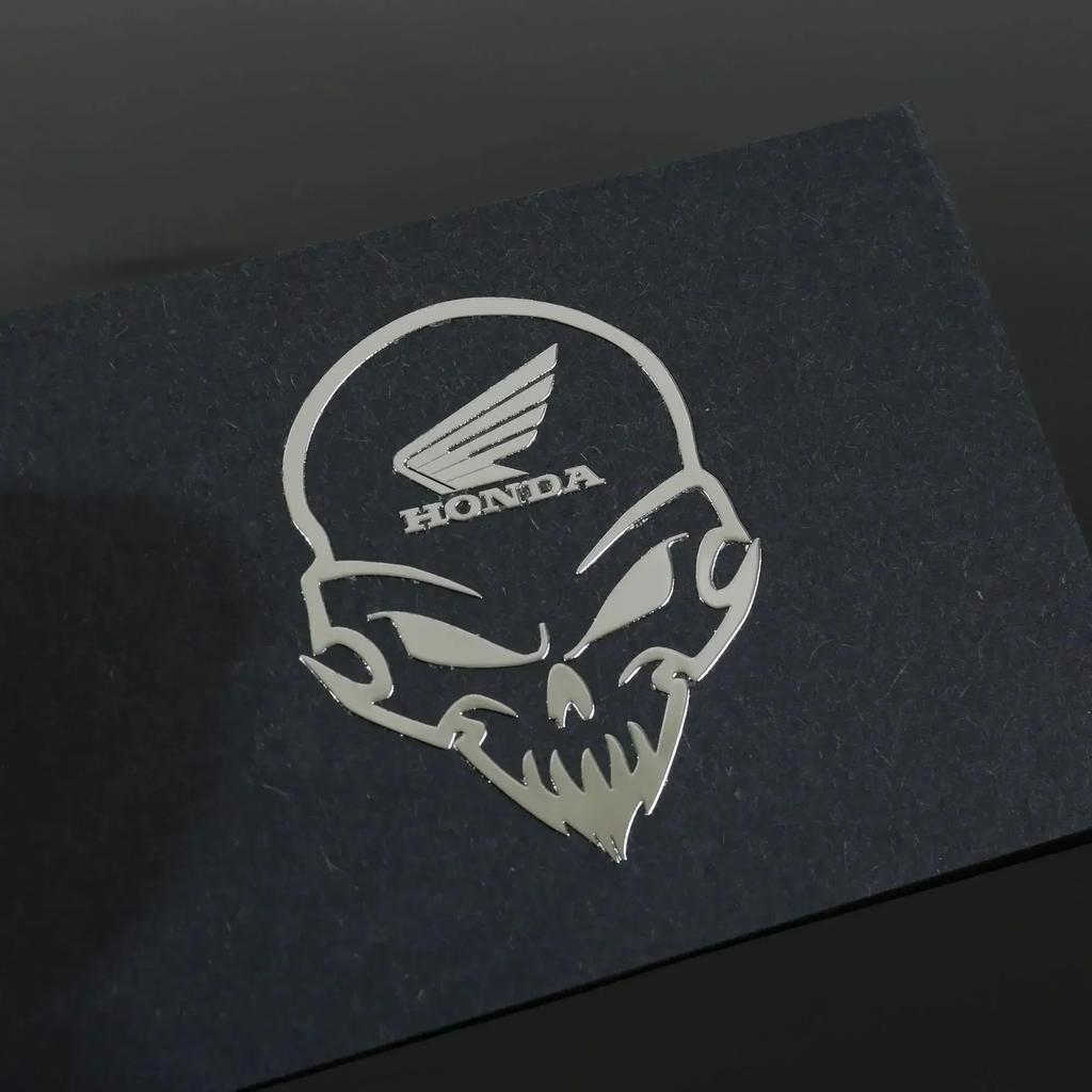 FPY1  Car Sticker Waterproof Modified Decorative for Honda Silver Gold Sticker Suitable for All Motorcycle Helmet Exhaust Pipe Decor