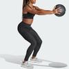 Adidas Powerreact Medium-Support Zip Bra Women Sports Bra Black IX4939