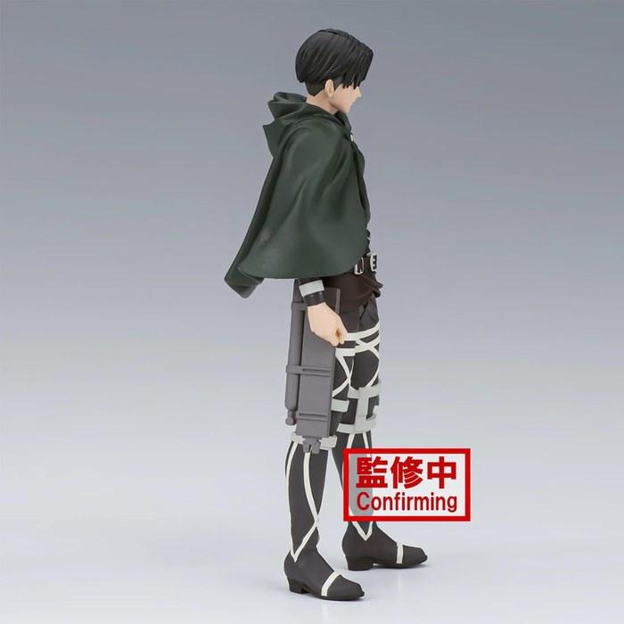 Banpresto Attack on Titan The Final Season Levi Figure, 6 Inch
