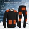 Unisex 2022 Winter Thermal Smart Charge Heated Underwear Set