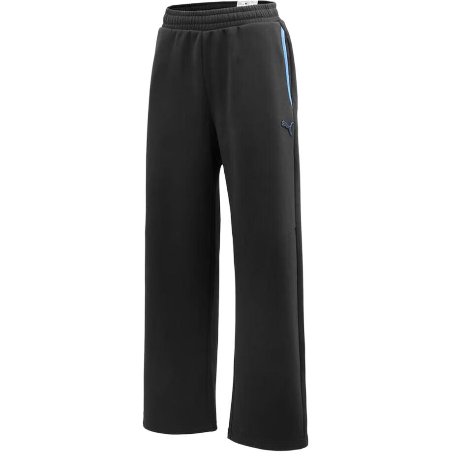 

Puma Solid Color Simple Versatile Lace-Up Knitted Sports Pants Men bottoms 635728-01 S