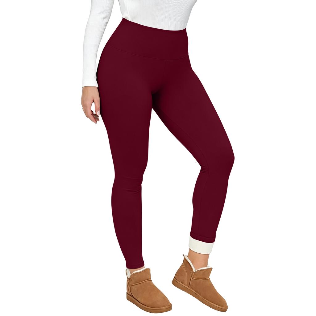 Women's Plus Size -Lined Thick Thermal Leggings Skinny Fit Warm Winter Pants