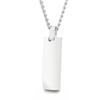 Rock Vintage Stylish Simplicity Trendy Pendant Necklace for Men Hip Hop Thick Stainless Steel Jewelry High Polished Golden