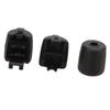 3pcs Steering Wheel Control Button Multifunction ABS 61319273656 Replacement for F10 F11 F18 F20 F21 F26 Black