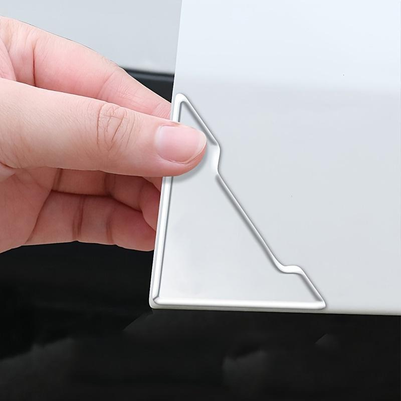 Car Door Corner Anti-Collision Sticker Universal Car Door Corner Anti-collision Covers, Transparent Silicone Protector Anti-Scratch
