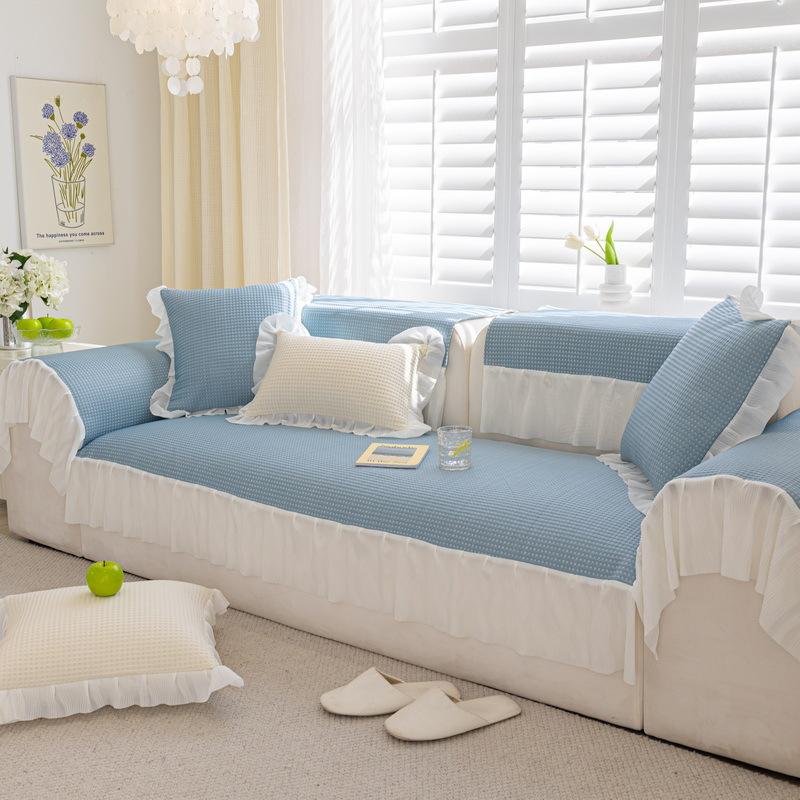 Небольшой свежий Ins Style Ice Silk Cool Feeling диванная подушка летний охлаждающий коврик противоскользящий летний коврик подушка для сиденья чехол для дивана 60*60cm