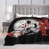 Friday Jason Voorhees 13th Blanket Quality Warm Soft  Throw Blanket Winter Travel Living Room Street Trend Bedspread