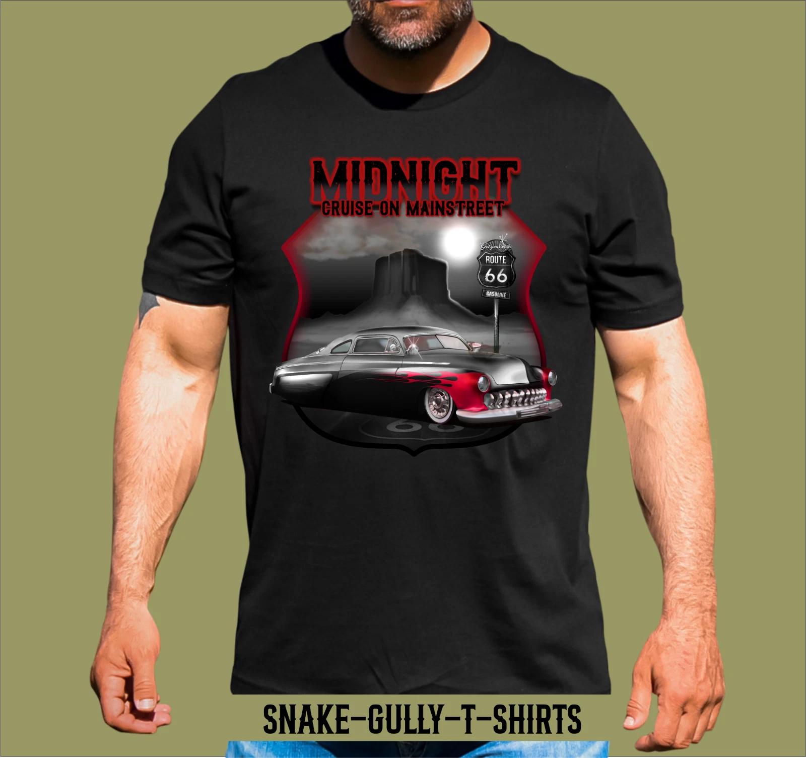 MIDNIGHT CRUISE ON MAIN STREET USA T-SHIRT S