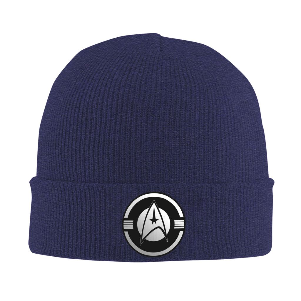 Serie TV Fantascientifica di Star Trek Cappello Caldo Lavorato a Maglia Berretto Invernale Lavorato a Maglia Berretti Skullies Berretti Hip Hop per Unisex