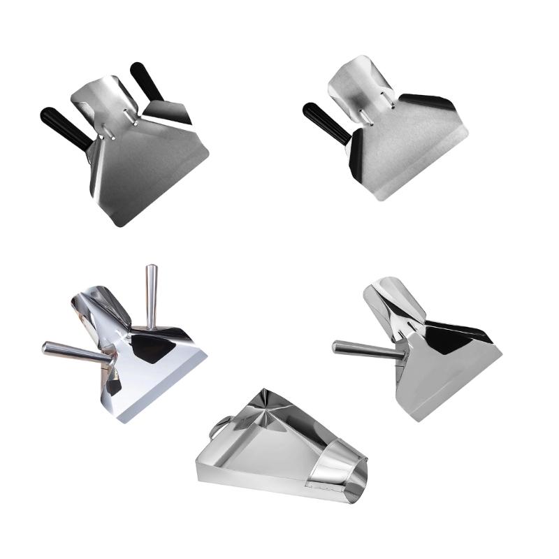 Commercial Steel Popcorns Scoops Bagger Tool For Serving Snacks Dessert Dry Good With Corrosions Resistance Features