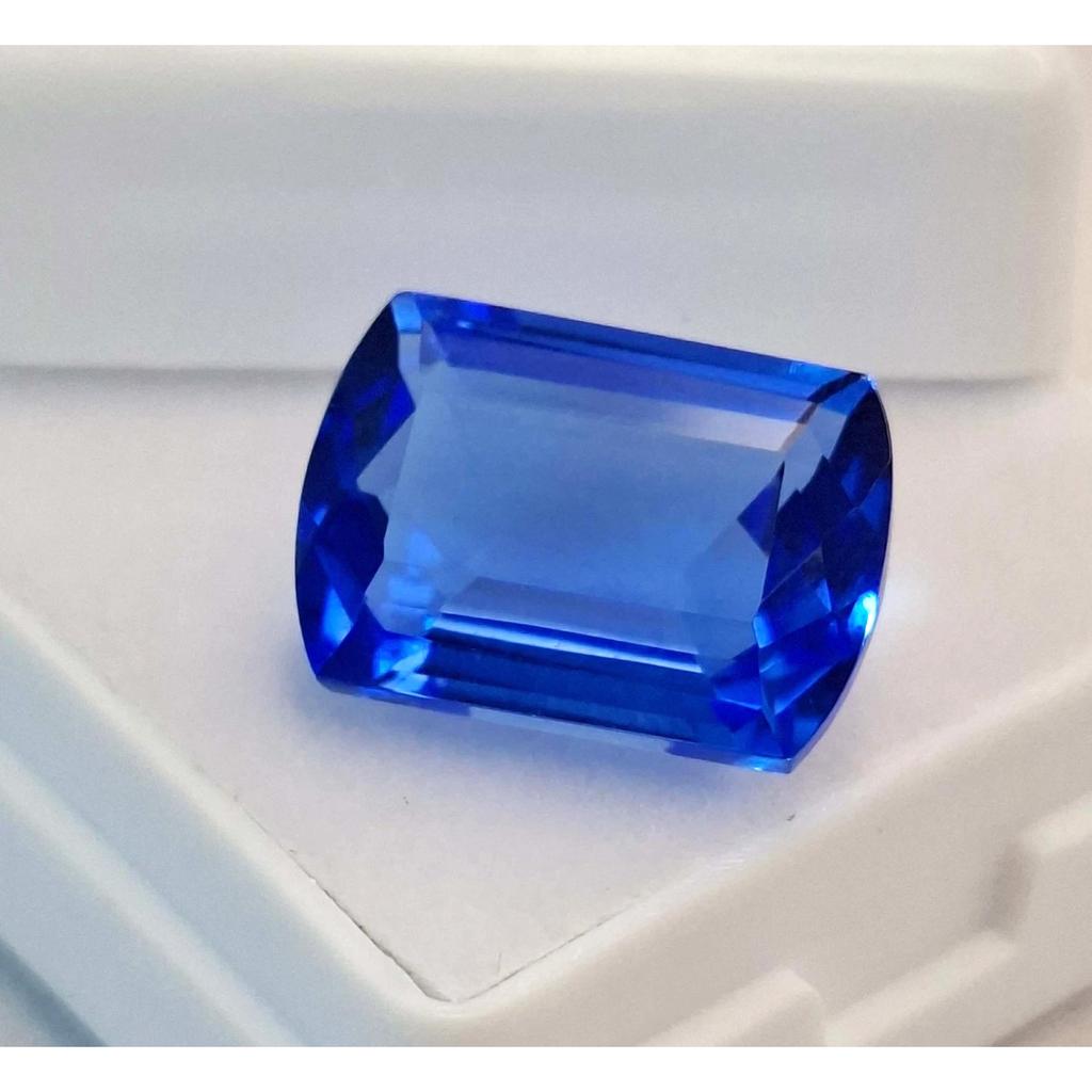 Natural Blue Sapphire 6-8 Ct Cushion Cut Certified Fabulous Loose Gemstone