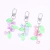 Y2K Aesthetics Lily Of The Valley Keychain Exquisite Flower Keyring Bag Pendant Sweet Girly Phone Lanyard Holiday Gifts