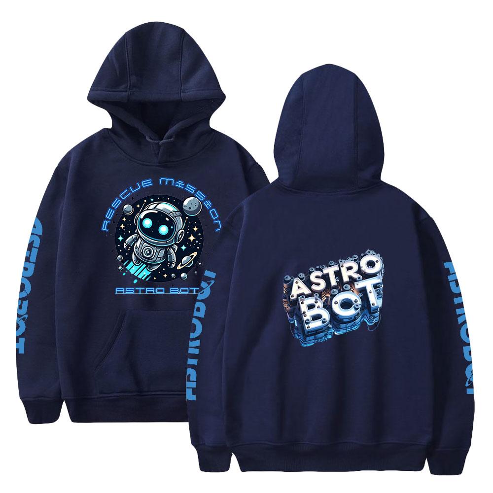 Astro Bot Anime Hoodies Autumn Long Sleeve Unisex Harajuku Pullovers Streetwear Graphic Clothes Sweatshirt
