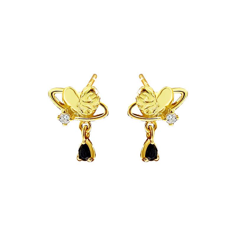 

Модные серьги Love Water Drop для женщин, милые крутые серьги в форме сердца для девушек