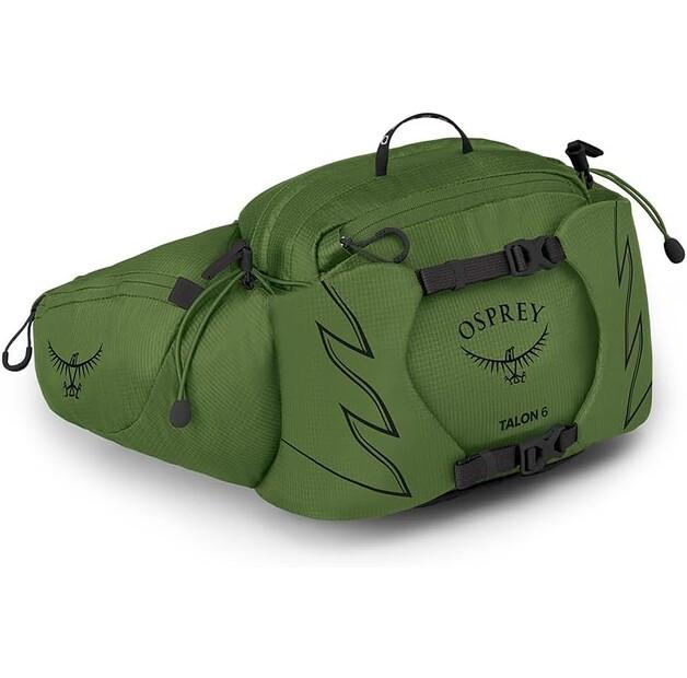 

Рюкзак Osprey Talon 6 green belt/black (Herren)