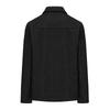 Men's Trendy Lapel Woolen Coat Single Breasted Solid Color Casual Slim Fit Jacket