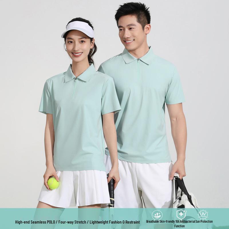 President Business Polo Shirt - Antibacterial Sun Protection, Cool Feeling Short Sleeve Workwear
