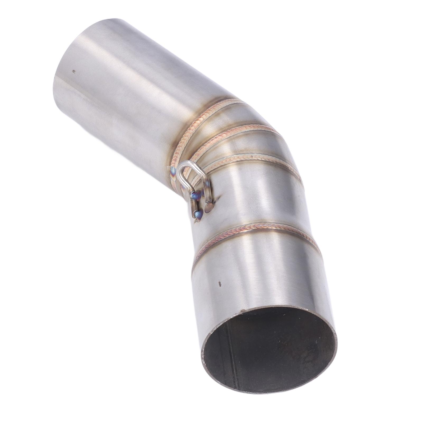 

Средняя труба выхлопной системы мотоцикла из нержавеющей стали толщиной 1 мм, замена для Ninja ZX10R 2008–2021