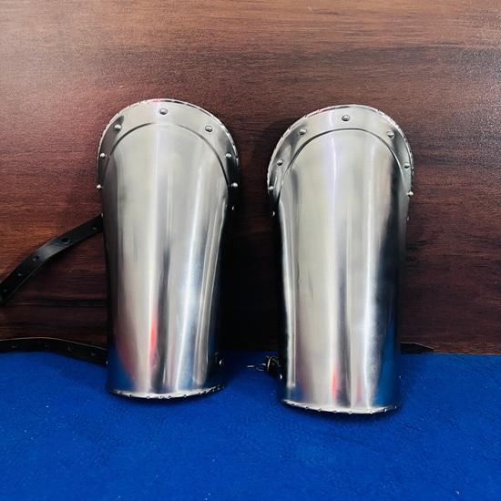 

Средневековые Древние Наголенники Доспехи Рыцарь Защита Голени Стальная Функциональный Исторический Костюм Косплей SCA LARP Подарок