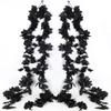 Artificial Plant Smaple Leaf Vine Flower Halloween Christmas Garlands Wedding Home Room Garden Outdoor Decor Festival DIY Gift