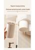 Drawer-Style Wall-Mounted Toothbrush Holder Set with Magnetic Suction Mouthwash Cup