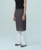 REST&RECREATION See Through Skirt - Charcoal