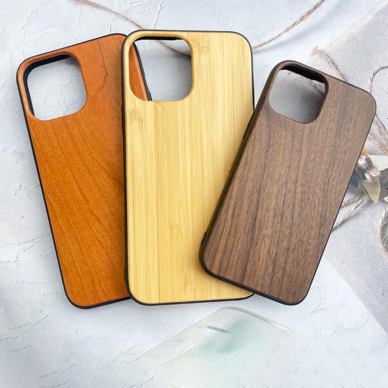 Schutzhülle aus Holz für iPhone 13/14 Pro - Apple 17 Air Massivholz Serie