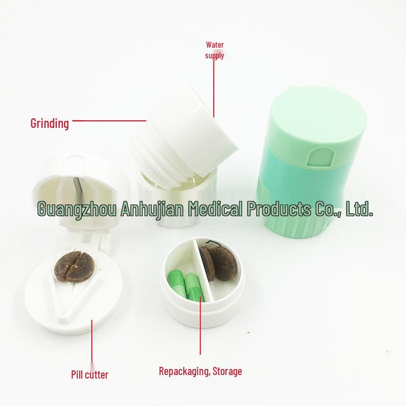 Medical Grade Pill Cutter & Grinder Box