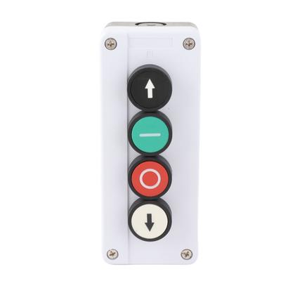 Momentary Switch Station Box Up and Down Stop Control Push Button for Winch Roller Door Truck Tail LiftSGKJ 4N