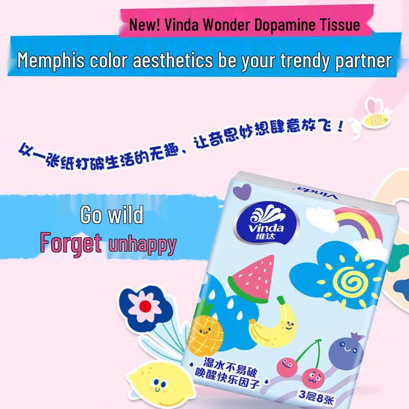 Vinda Portable Tissues & Odor-Removing Sanitary Pads Bundle