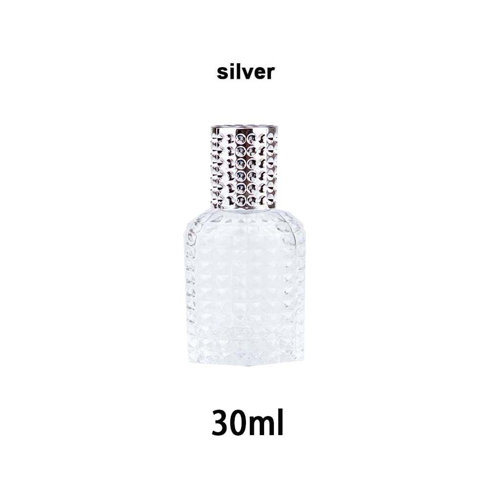 1/3Pcs 30ml 50ml New Style Pineapple Portable Glass Perfume Bottle With Spray Empty With Atomizer Refillable Bottles