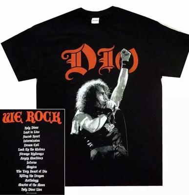 Dio We Rock Fémzenekar Vintage Uniszex Póló