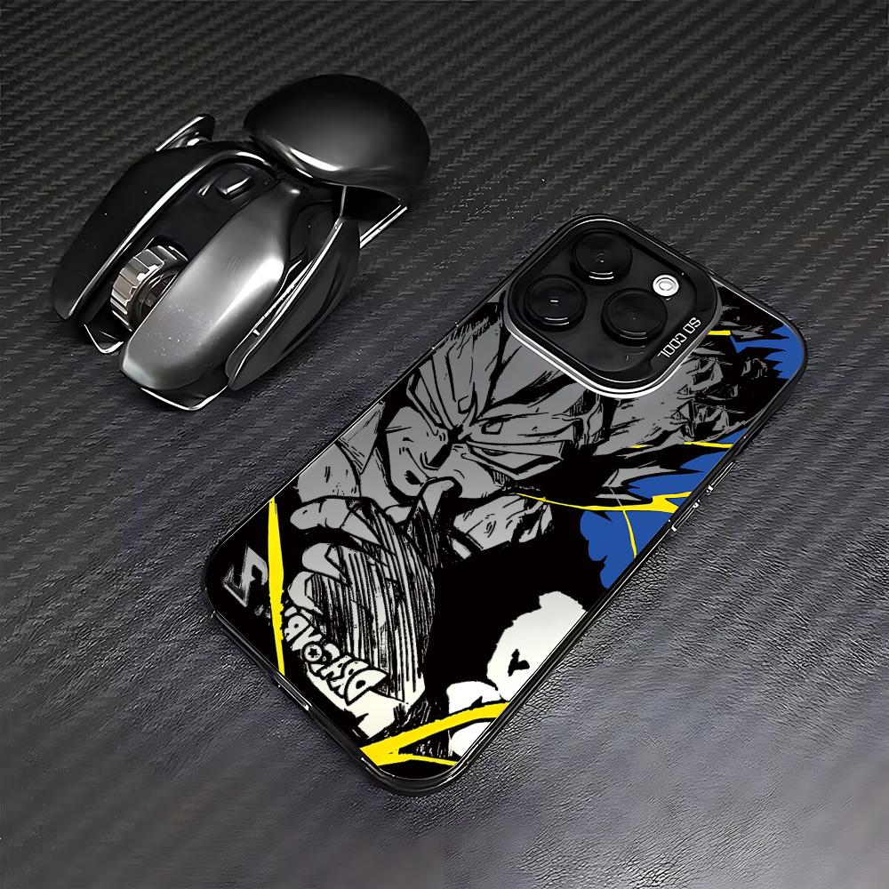 Japanese Manga Hero Pattern Phone Case For IPhone 17 16e 16 15 14 13 12 11 Mini Pro Max X XR XSMAX 8 7 Air Plus Matte Back Cover