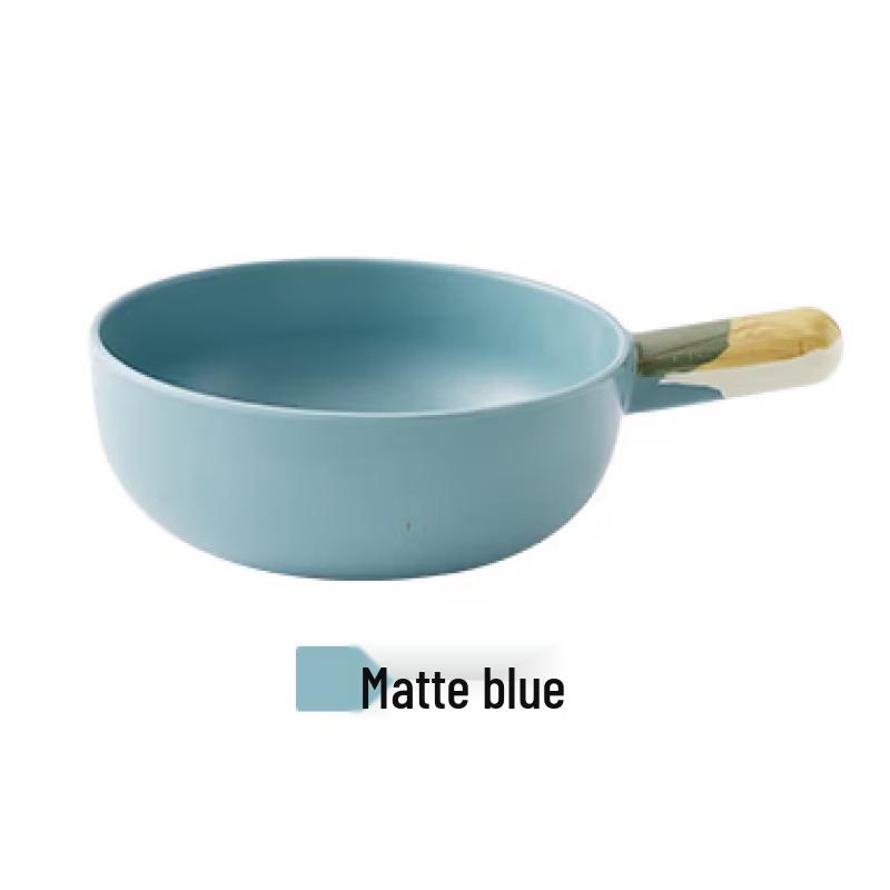 ZISIZ Cartoon Melamine Soup Bowl and Snack Plate Set