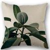 Tropical Forest Leaf Pillow Coversliving Room Sofa Cushion Cover, Soft And Comfortable, Bedroom Room Decoration