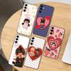 Cute M-monchhichis-s Phone Case For Samsung Galaxy A73,A72,A71,A70,A53,A52,A51,Others Soft Black Cover
