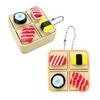 Niedliche Sushi-Tastatur Fidget Schlüsselanhänger 1 Stück Stressabbau PLA 3D Taschenanhänger für Rucksack Dekoration Teenager Tägliche Nutzung Geschenk