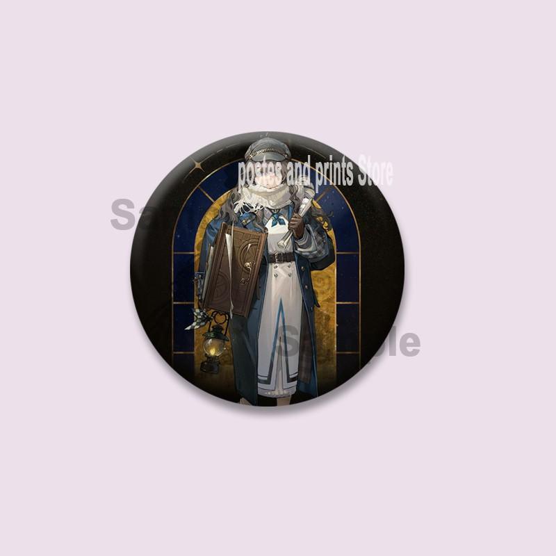 Anime Game Reverse 1999 Circular Brooches Cartoon Character Enamel Pins Backpack Clothing Hat Jewelry Badge Accessory XMAS Gifts