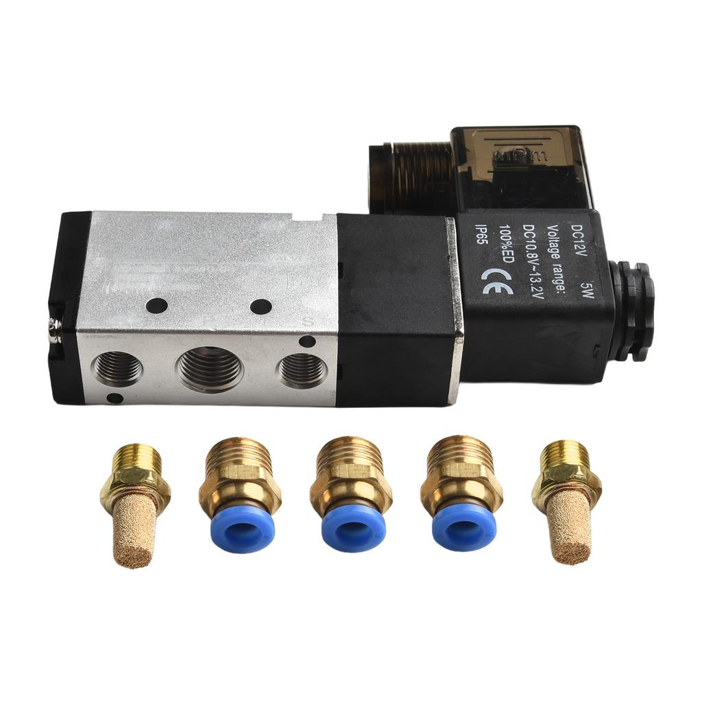 For Air Control Solenoid Pneumatic Valve For Industrial Automation Easy To Disassemble Low Starting Air Pressure