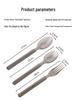 ZISIZ Premium Individually Wrapped Disposable Spoon