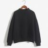 Nine-Color Korean Style Women's Winter Stand Collar Thick Pullover Sweatshirt