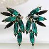 2026 New Style Fashion Green Crystal Pendant Earrings for Women's Engagement Party Accessories with Noble  Unique Zircon