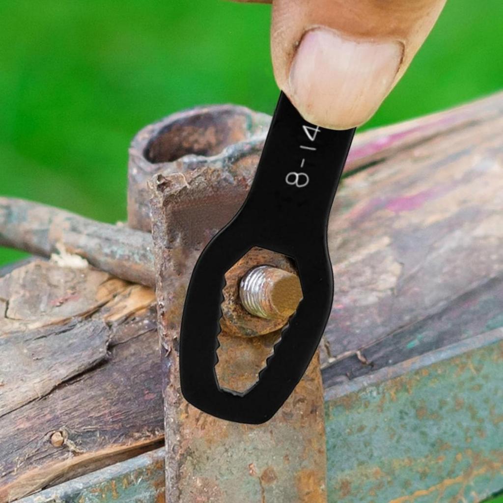 5 Pieces AutoAdjusting Wrench Versatile Double Head Adjustable Spanner for General