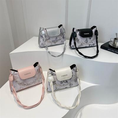 Retro Popular Small Bags In Summer New Trendy Fashion Underarm Bag Crossbody Small Square Bag Casual Single Shoulder Women's Bag