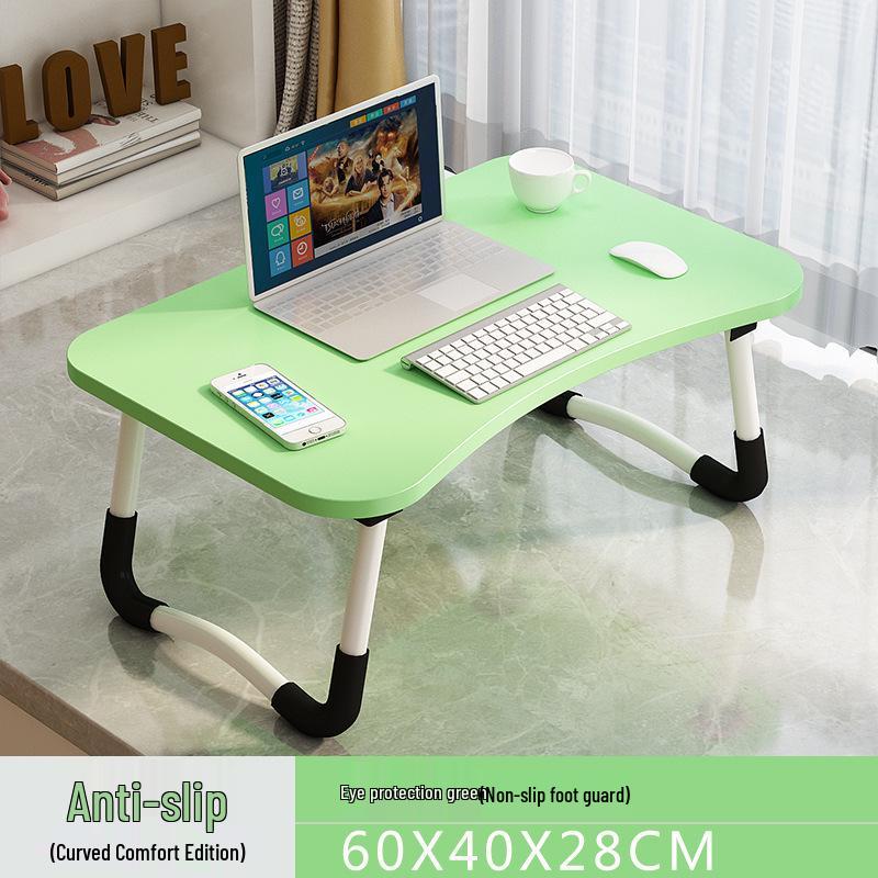 Foldable Laptop Bed Table - Portable Desk for Dorms and Lounging