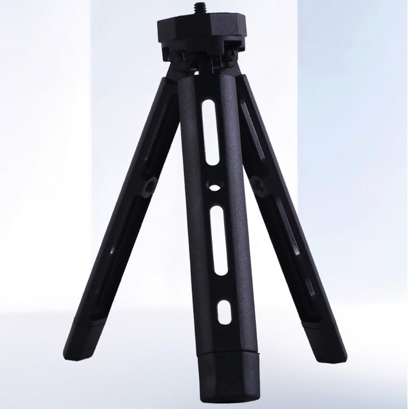 Metal Camera Tripod 27mm To 150mm Height Adjustment Stable Base With 5kg Load For Photography Lighting Equipment