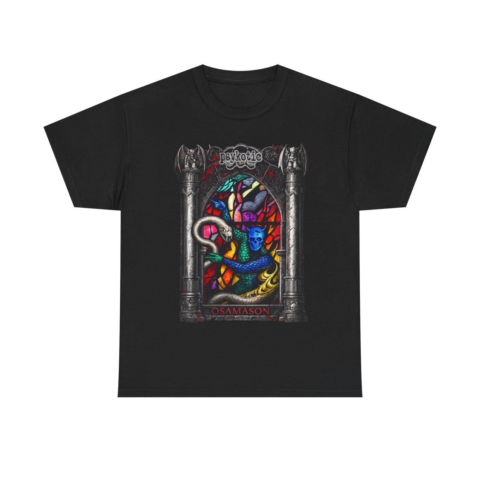 Osamason Jumpout Psykotic Tour Stained Glass Tee T-Shirt Album Merch - All Sizes M
